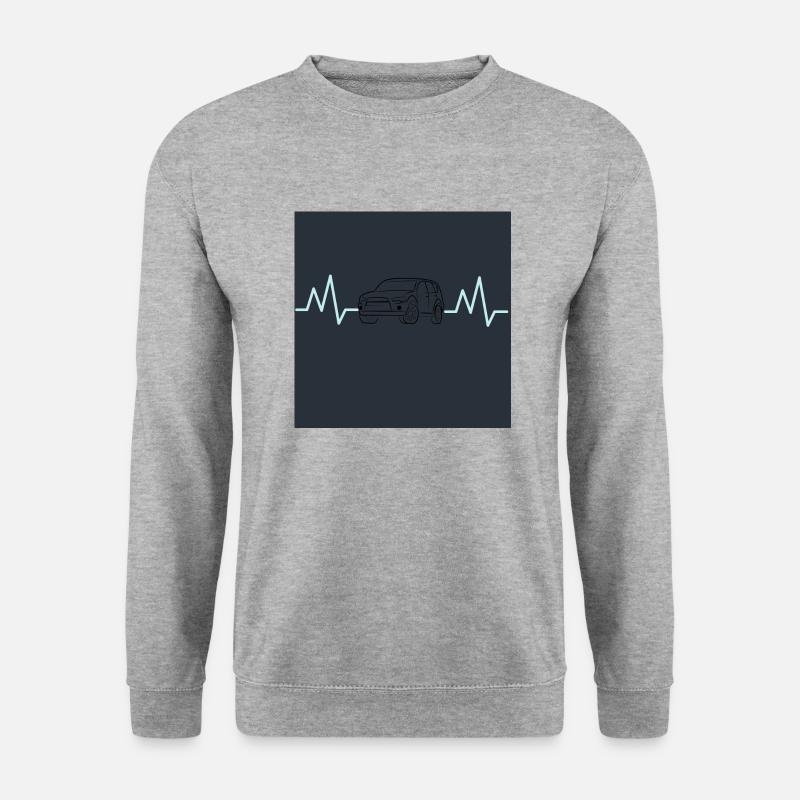 auto1 - Unisex Pullover - Weißgrau meliert