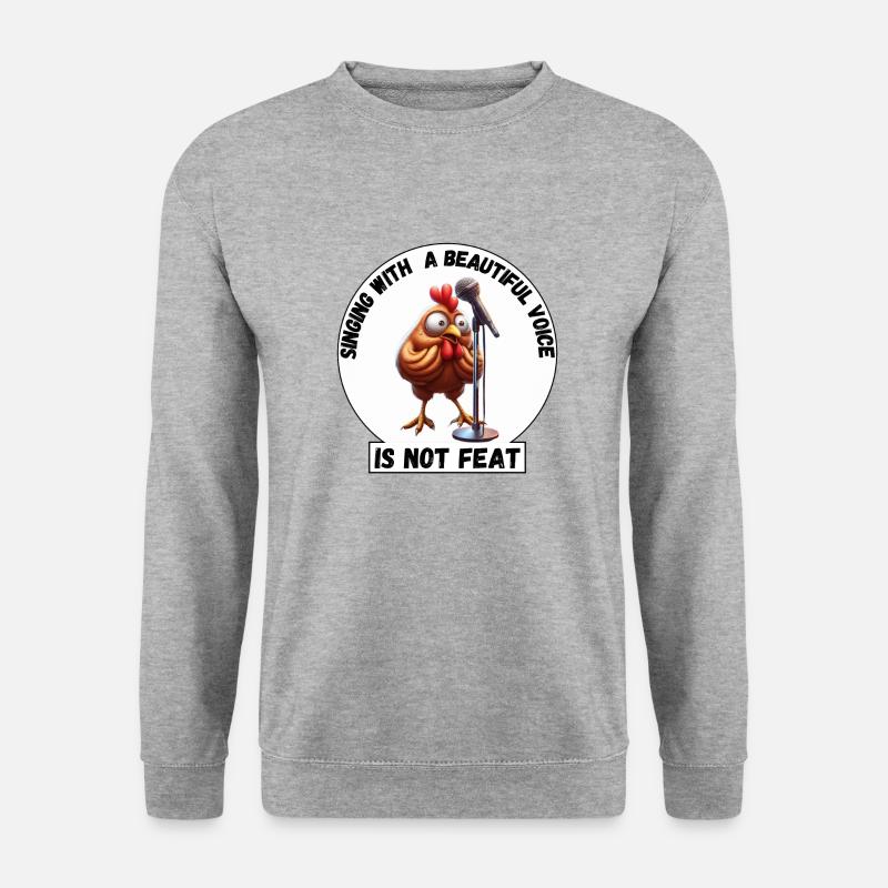 Ce n’est pas un exploit - Sweat-shirt Unisexe - gris chiné