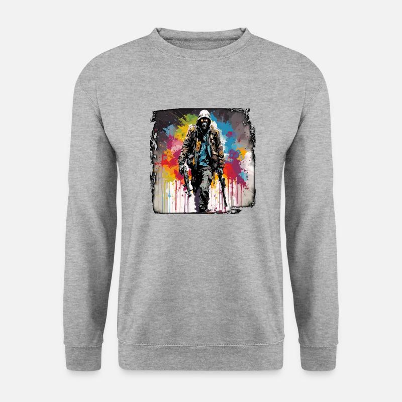 Apocalypse / Doomsday / Destruction / Anarchy - Unisex Sweatshirt - salt & pepper