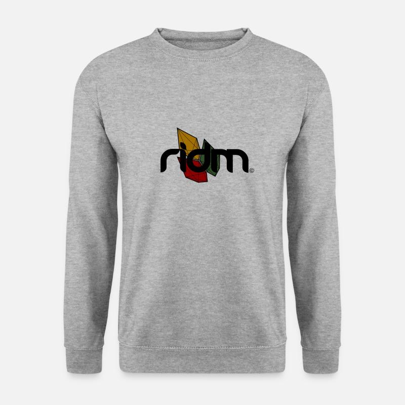 RIDM Crystalized Rasta - Unisex Sweatshirt - salt & pepper