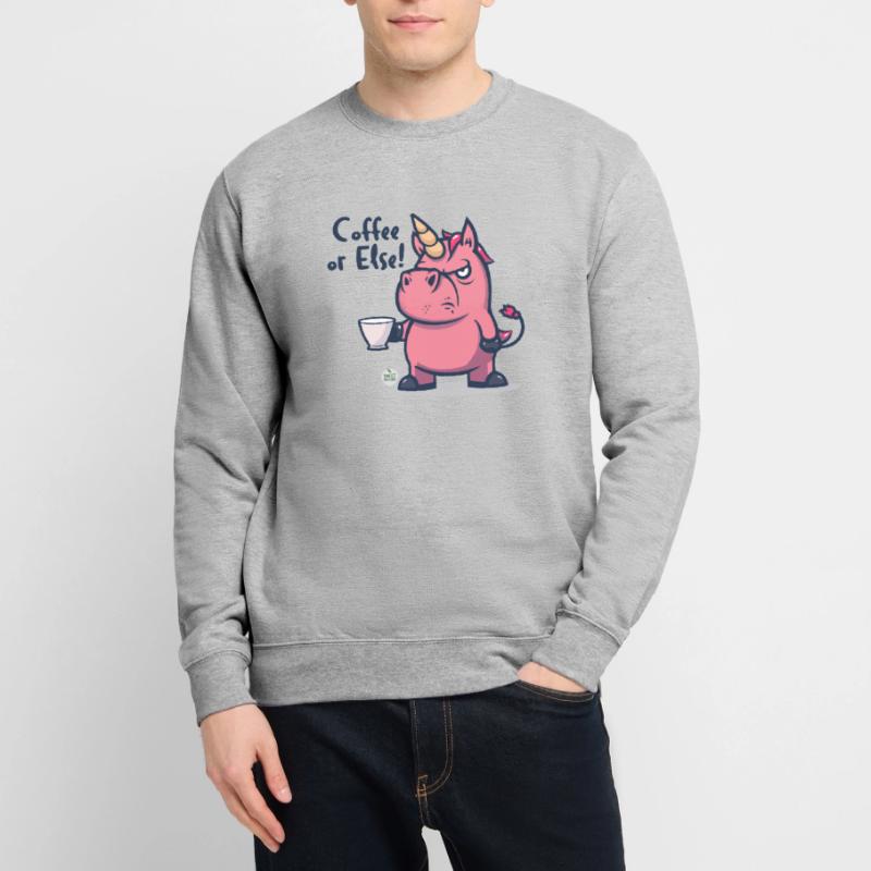 Kaffee hin oder her! Unisex Pullover