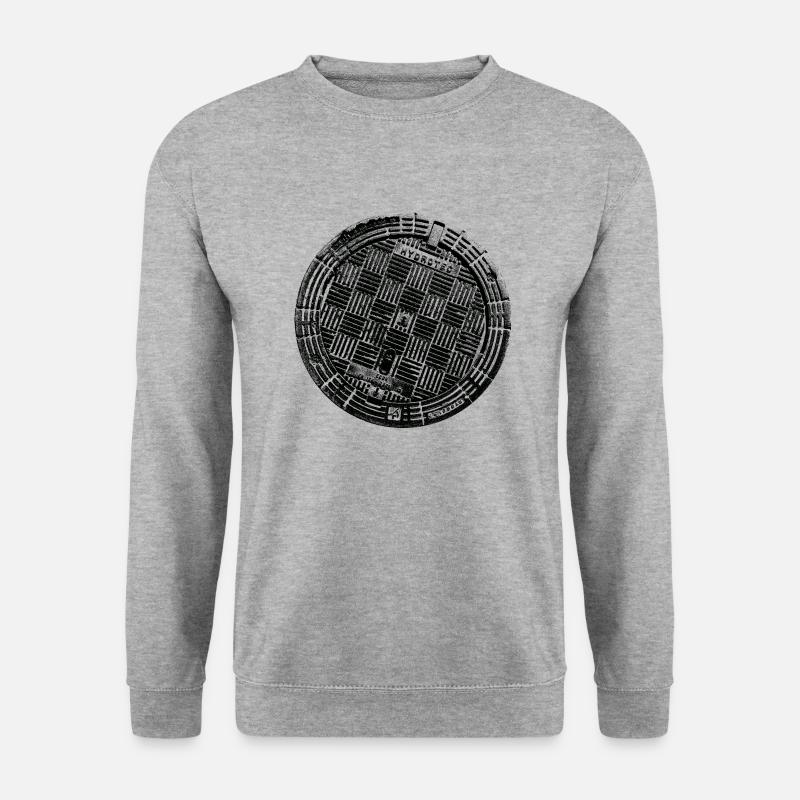 Hydrotec - Unisex Pullover - Weißgrau meliert