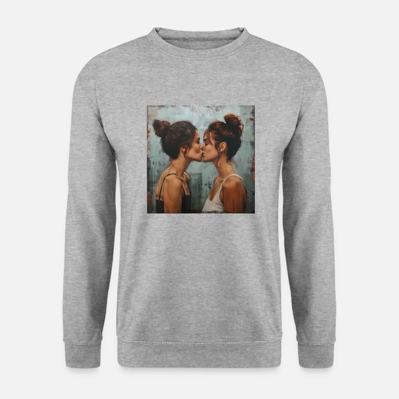 Pride - Unisex Pullover - Weißgrau meliert