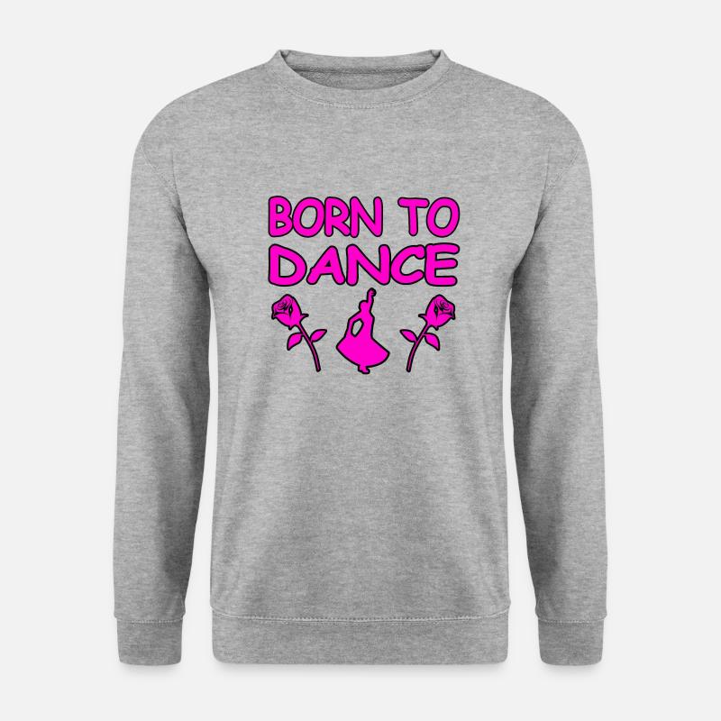 Tanzen - Unisex Pullover - Weißgrau meliert