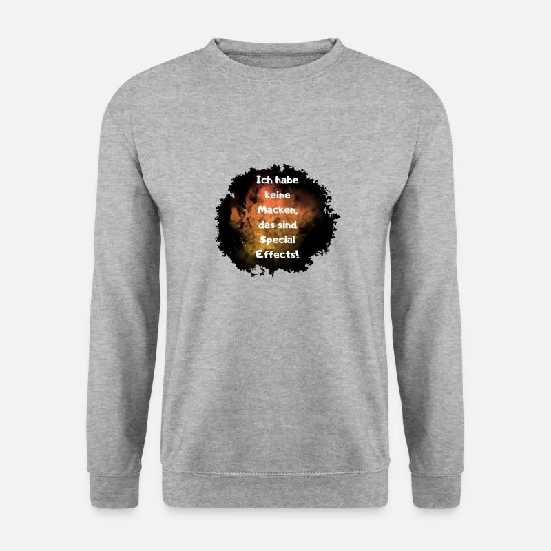 Special Effects - Unisex Pullover - Weißgrau meliert