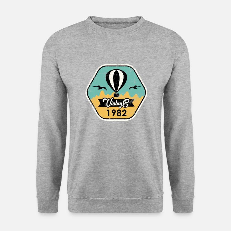 Millésime 1982 - Sweat-shirt Unisexe - gris chiné