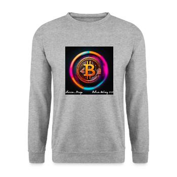 23714913 9790 4482 AA97 9B09B681A2FC - Unisex Pullover - Weißgrau meliert - Vorne - Alina (178cm) & Michal (187cm)