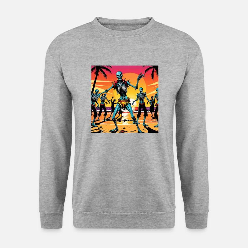 dancing at sunset - Unisex Sweatshirt - salt & pepper