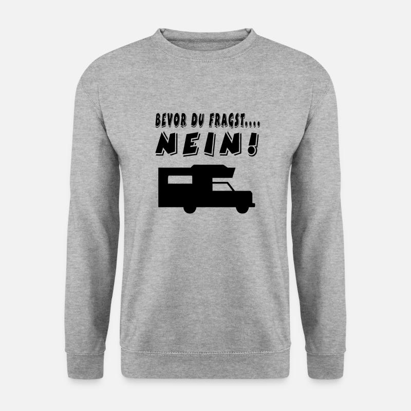 Camper - Unisex Pullover - Weißgrau meliert