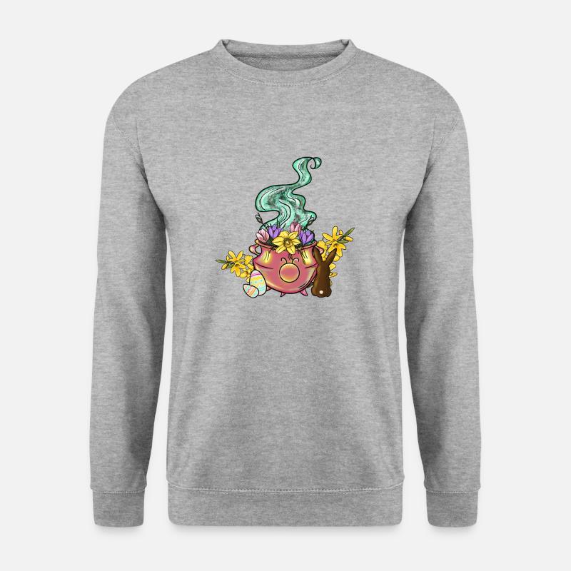 Ostara Cauldron - Unisex Sweatshirt - salt & pepper