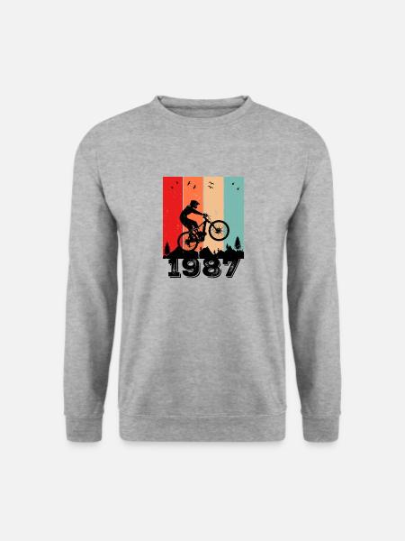 Millésime 1987 - Sweat-shirt Unisexe - gris chiné
