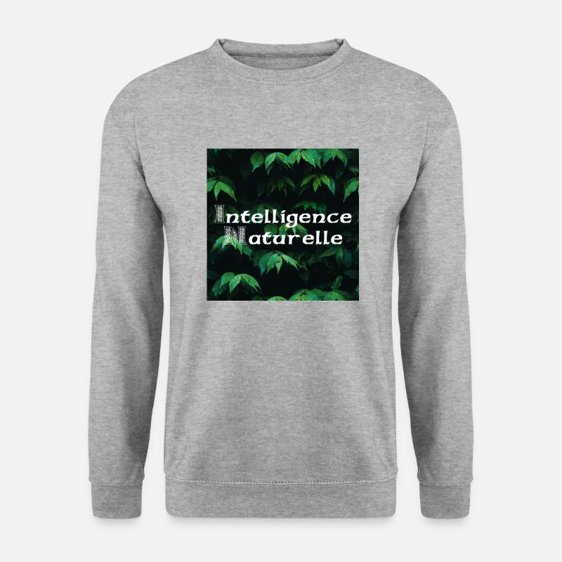 Natural artificial intelligence - Unisex Sweatshirt - salt & pepper