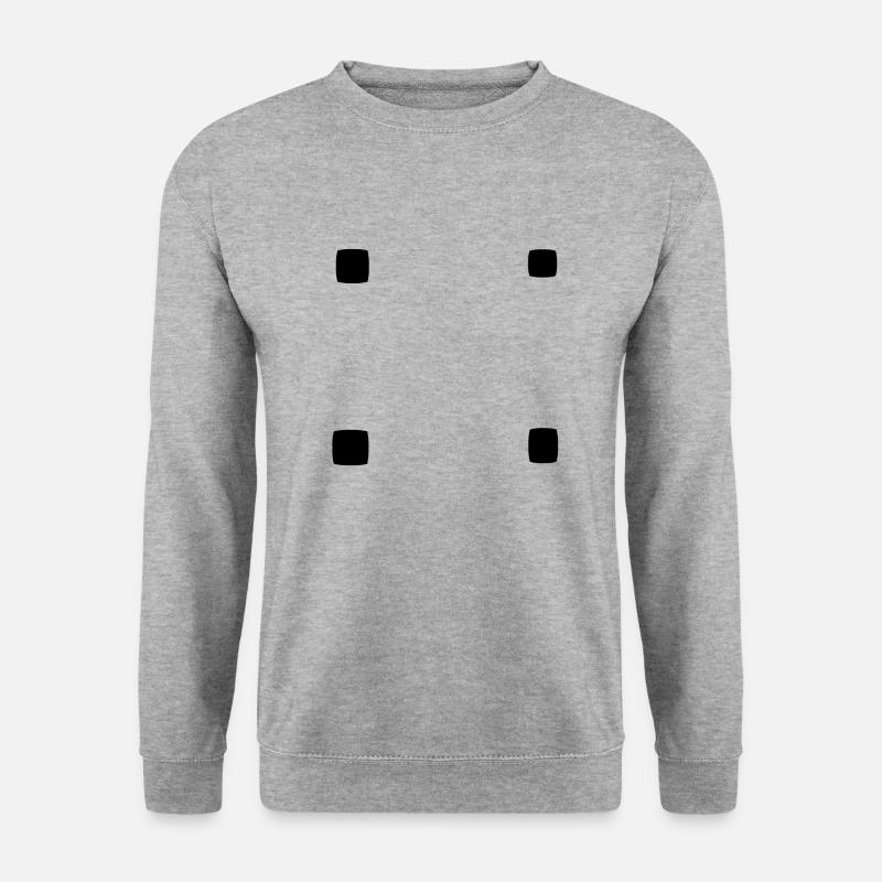 Square Square Shape Icon Four - Unisex Sweatshirt - salt & pepper