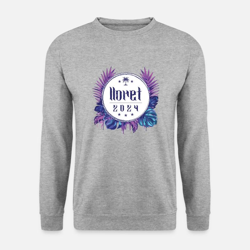 Lloret De Mar 2024 - Unisex Pullover - Weißgrau meliert