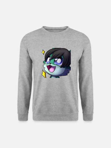 Happy - Sweat-shirt Unisexe - gris chiné