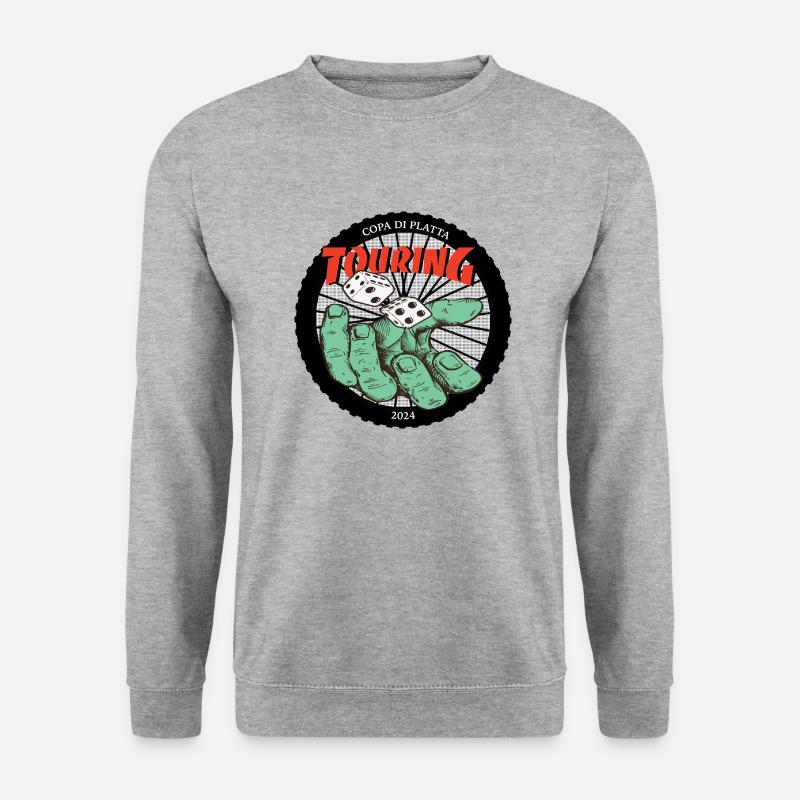 TRNG24 Red White Green - Unisex Pullover - Weißgrau meliert