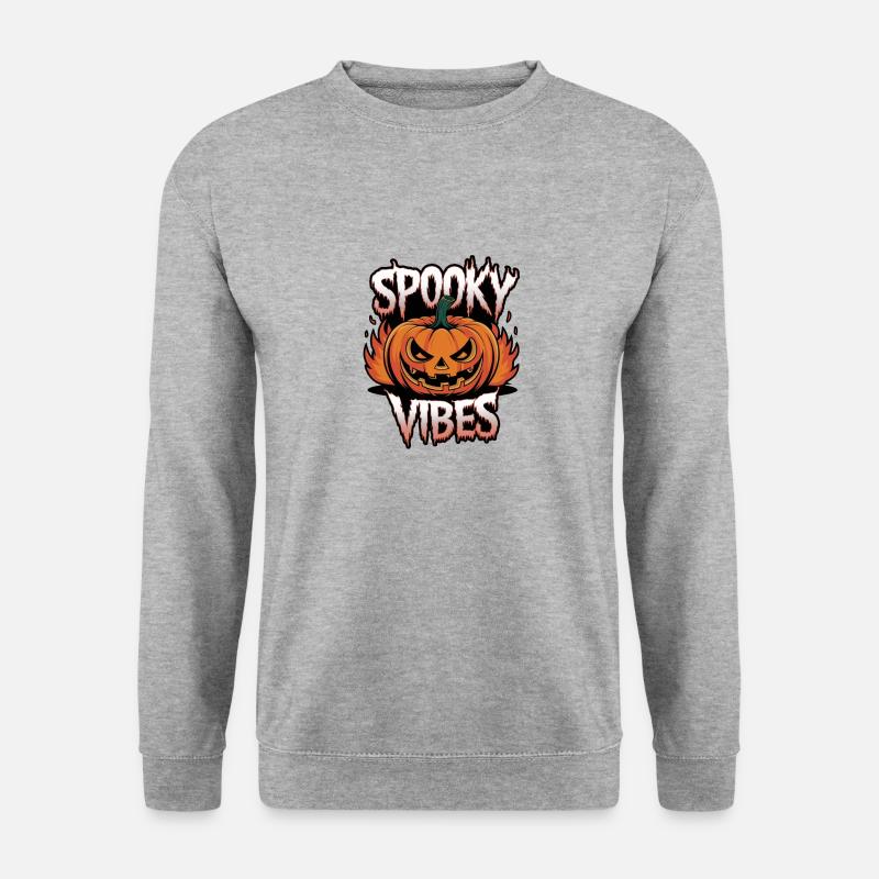 Spooky Jack-o'-lantern – Spooky Vibes - Unisex Sweatshirt - salt & pepper