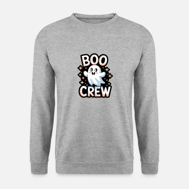 Cute Ghost – Boo Crew - Unisex Sweatshirt - salt & pepper