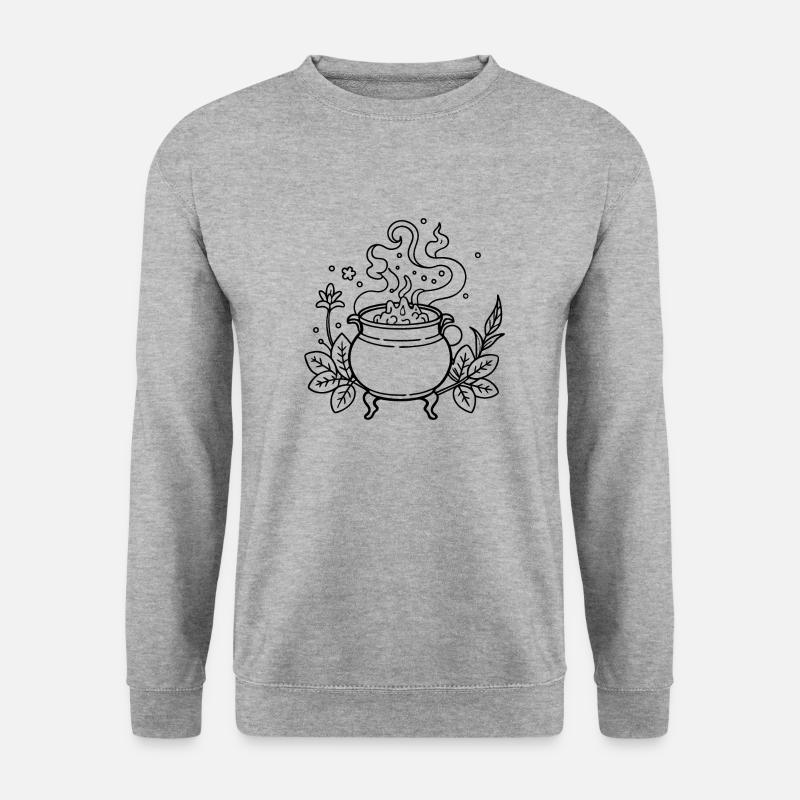 Bubbling Cauldron - Unisex Sweatshirt - salt & pepper