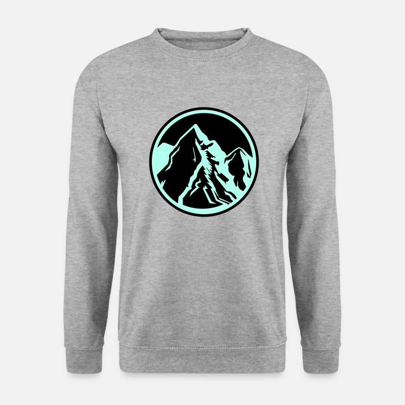 Mountains Mountains 1 - Unisex Sweatshirt - salt & pepper