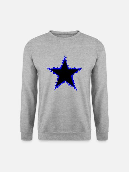 STAR 2 - Unisex Pullover - Weißgrau meliert