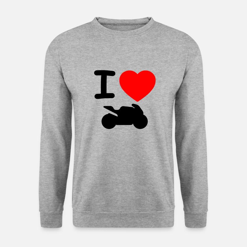 Motorcycle - Unisex Sweatshirt - salt & pepper