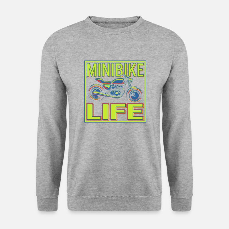 Life on two small wheels - Unisex Sweatshirt - salt & pepper