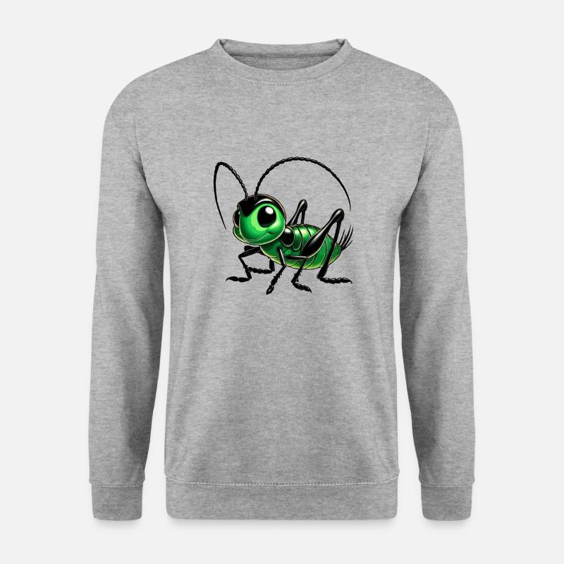 Kricket - Unisex Pullover - Weißgrau meliert