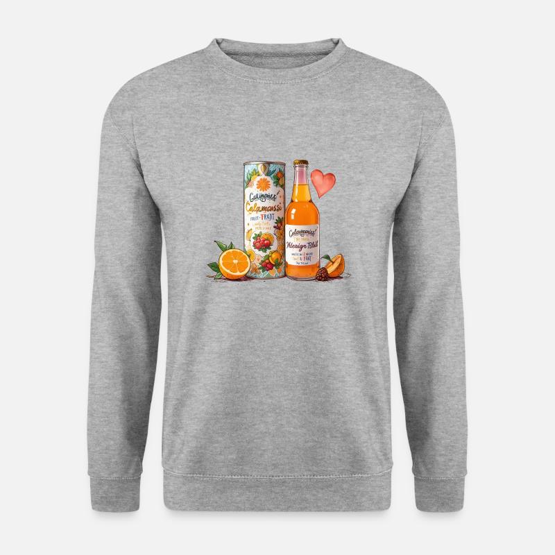 lemonade love - Unisex Pullover - Weißgrau meliert