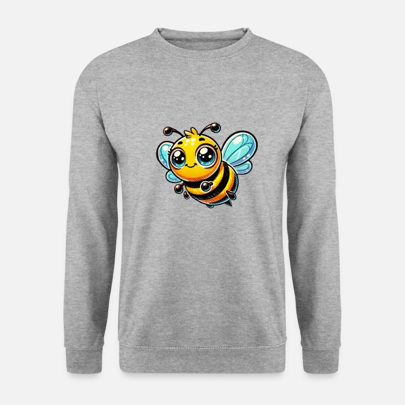 Bee Comic - Unisex Sweatshirt - salt & pepper