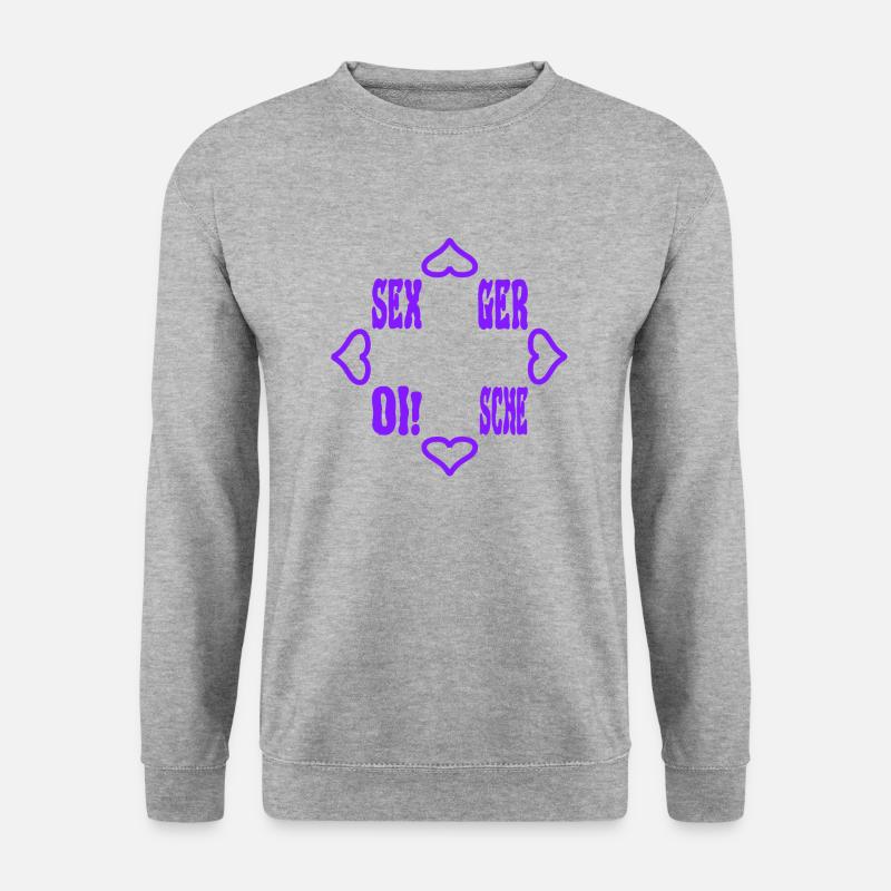 Lovcross Simplified - Unisex Pullover - Weißgrau meliert