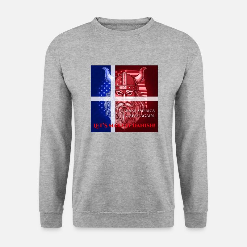 Viking - make it Danish - Unisex Sweatshirt - salt & pepper