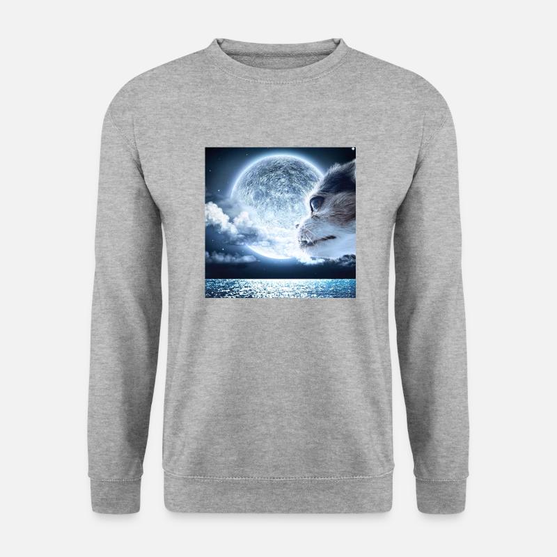 Tapsy 2 - Unisex Pullover - Weißgrau meliert