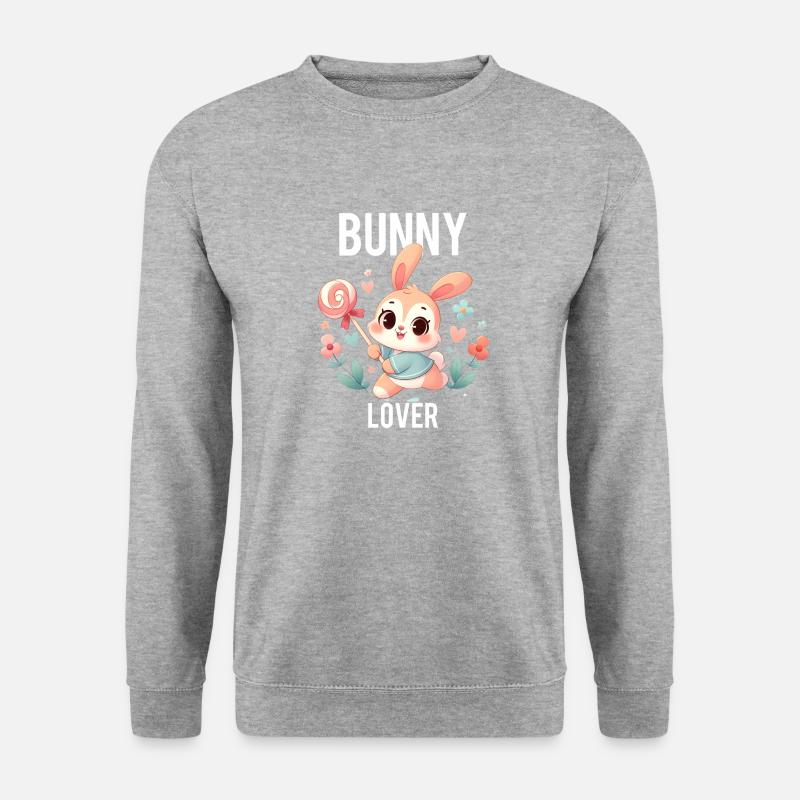 bunny lover - Unisex Sweatshirt - salt & pepper