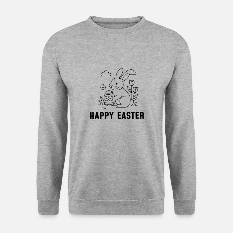 Happy Easter - Unisex Sweatshirt - salt & pepper