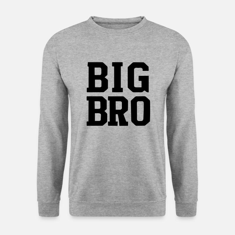 große Brücke - Unisex Pullover - Weißgrau meliert