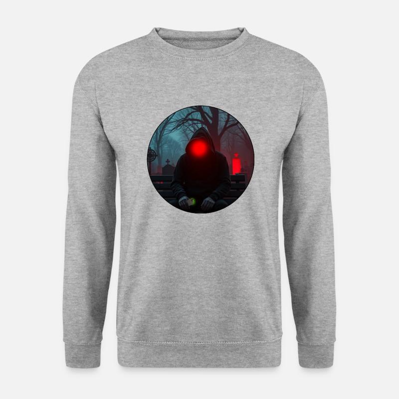 BenchGuy - Unisex Pullover - Weißgrau meliert