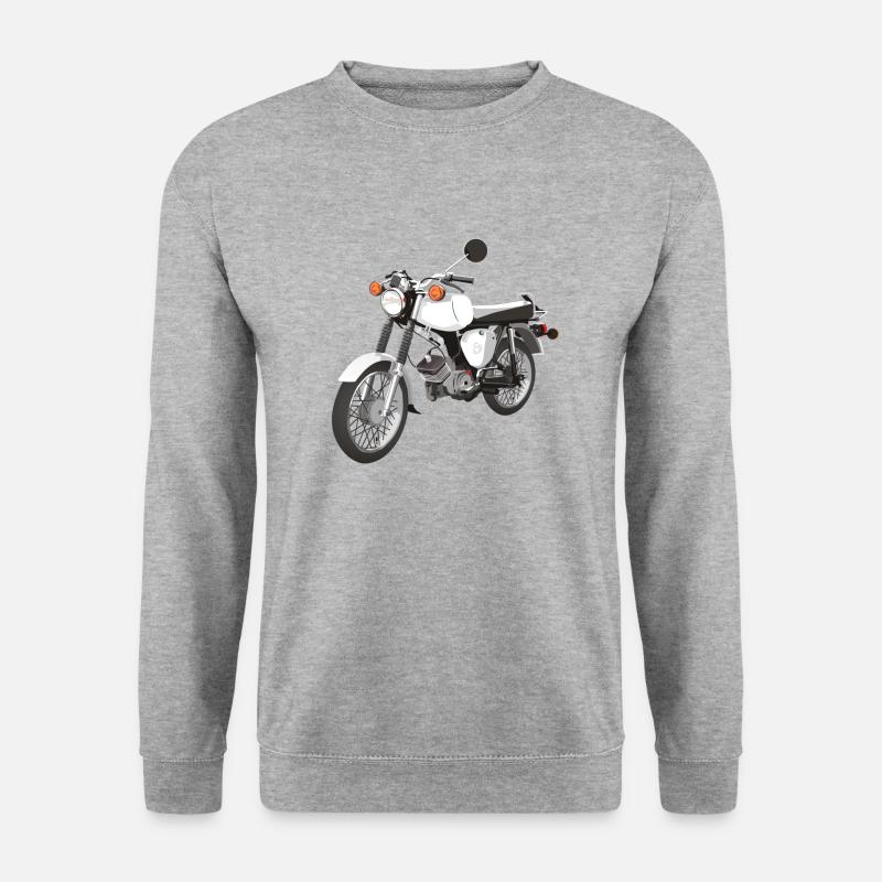 S50 white - Unisex Sweatshirt - salt & pepper