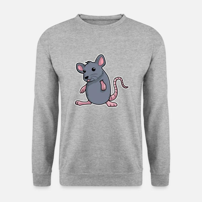 mouse - Unisex Sweatshirt - salt & pepper