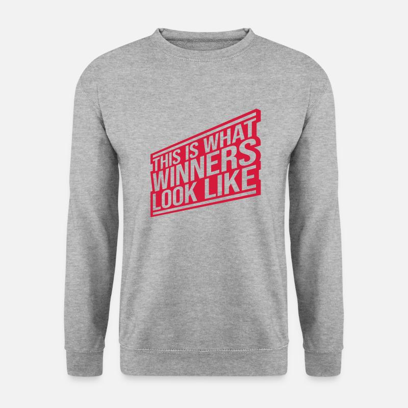 What Winners Look Like - Unisex Pullover - Weißgrau meliert