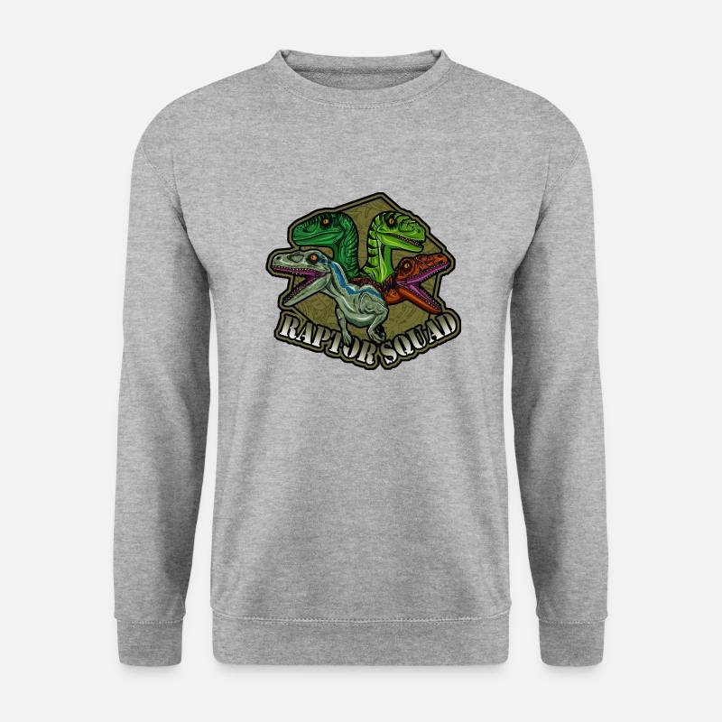 raptor squad - Unisex Sweatshirt - salt & pepper