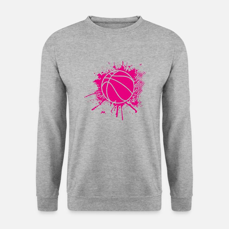 Ballsport - Unisex Pullover - Weißgrau meliert