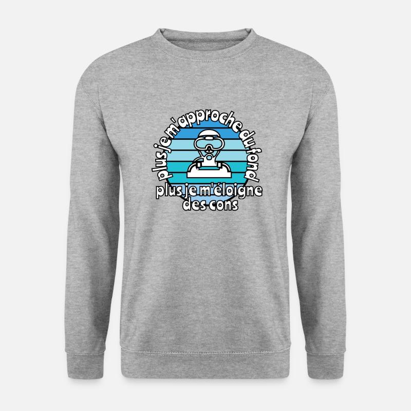 Dive - Unisex Sweatshirt - salt & pepper
