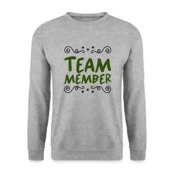 Équipier - Sweat-shirt Unisexe - gris chiné - Devant - Alina (178cm) & Michal (187cm)