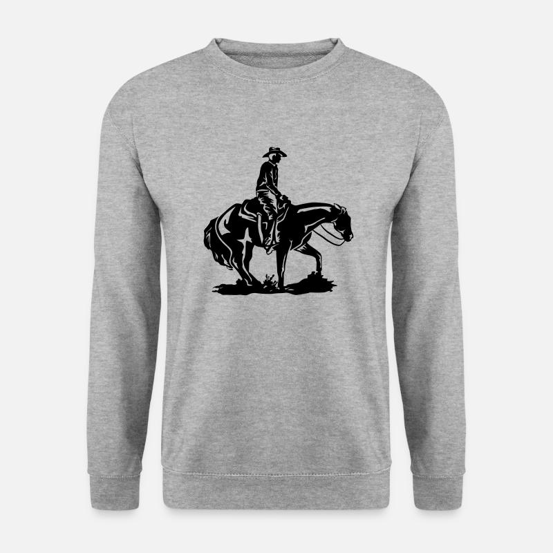 Reining Spin - Unisex Sweatshirt - salt & pepper
