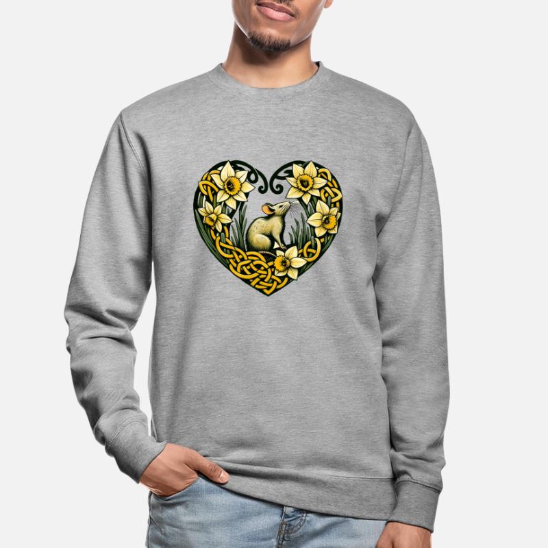 Nagetier-Liebe Unisex Pullover