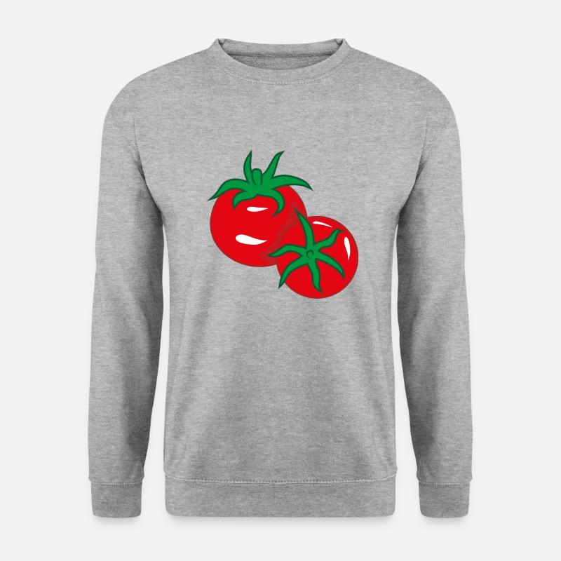 Red fresh tomatoes - Unisex Sweatshirt - salt & pepper
