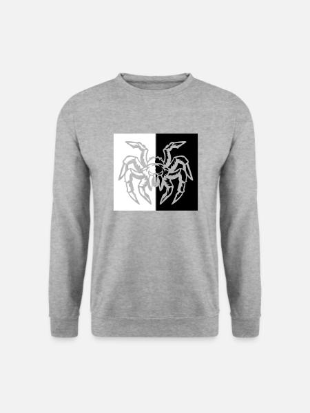 spider spider - Unisex Sweatshirt - salt & pepper