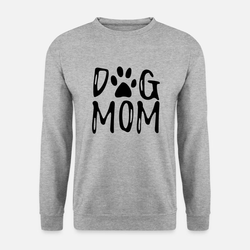 aber Mama - Unisex Pullover - Weißgrau meliert