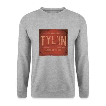 ATH tour Tyl'in - Sweat-shirt Unisexe - gris chiné - Devant - Alina (178cm) & Michal (187cm)